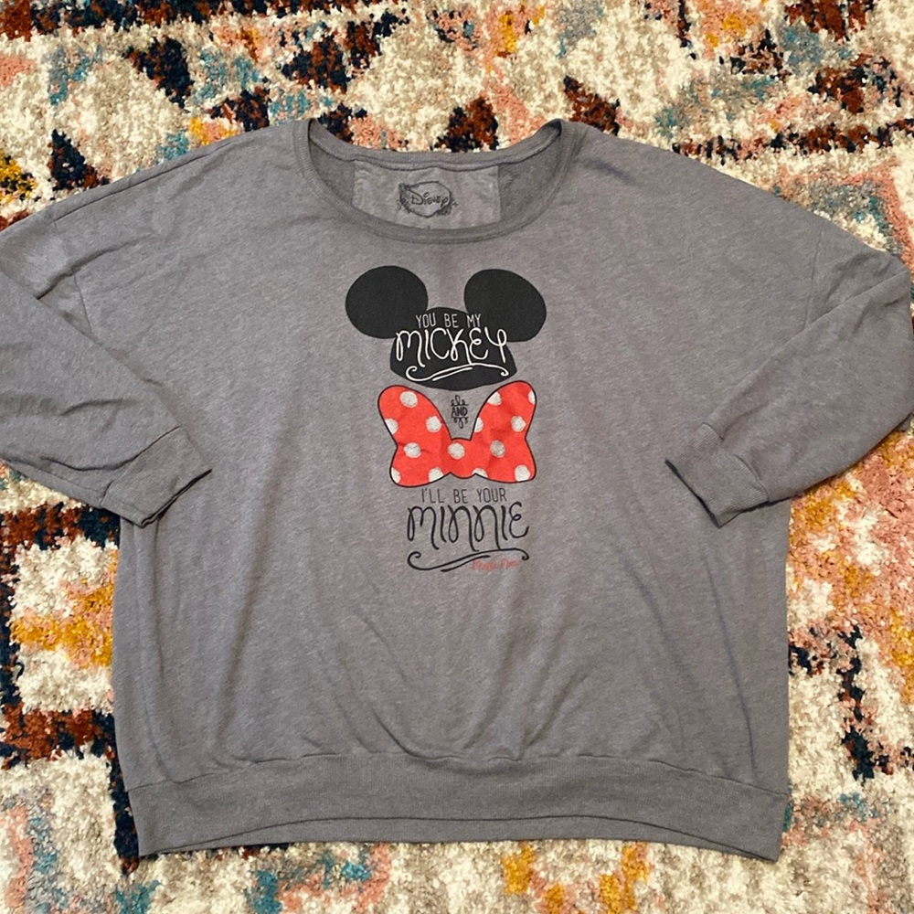 Torrid 5x Mickey and Minnie sweatshirt